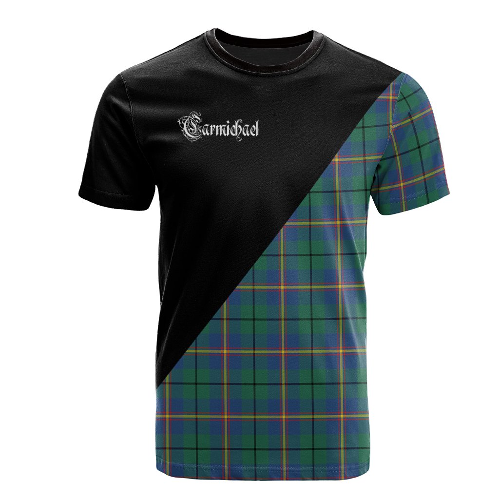 Carmichael Ancient Tartan - Military T-Shirt