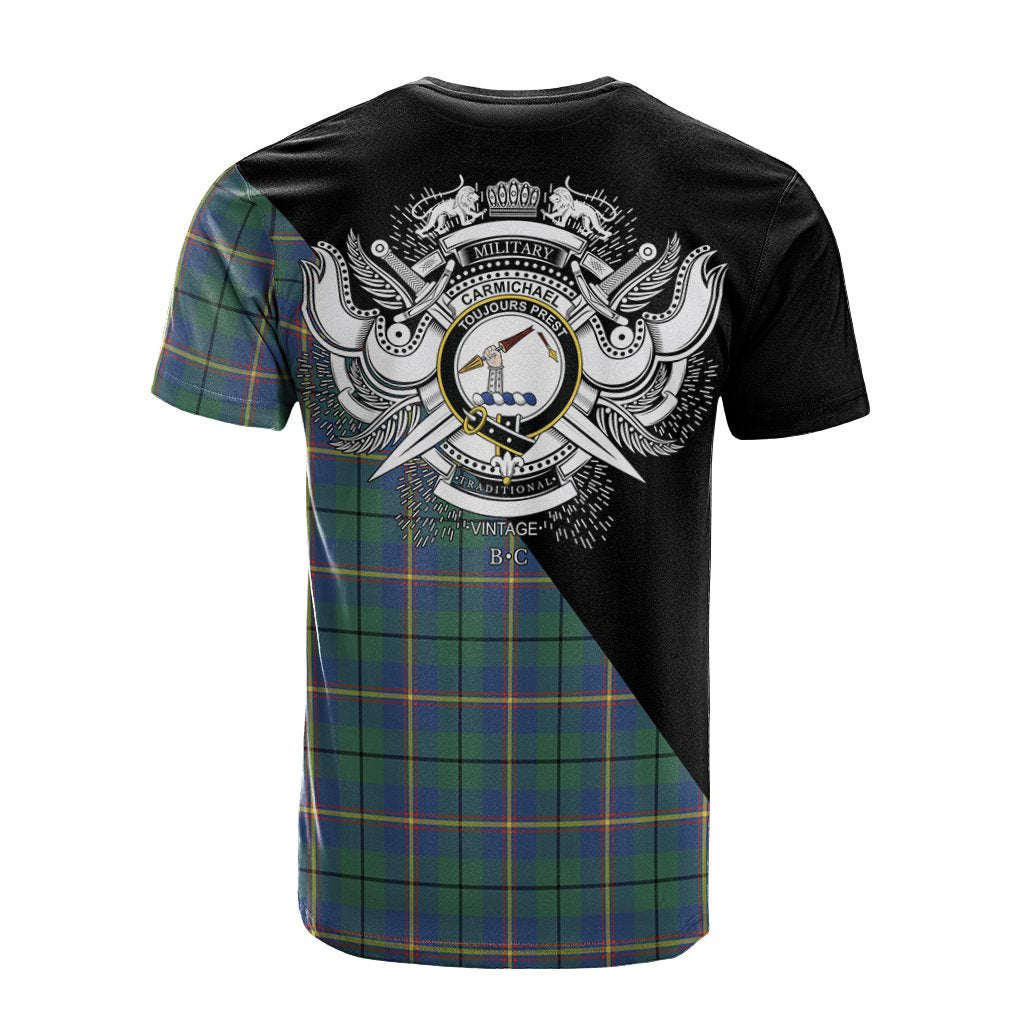 Carmichael Ancient Tartan - Military T-Shirt