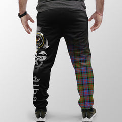 Carnegie Ancient Tartan Crest Jogger Sweatpants - Alba Celtic Style