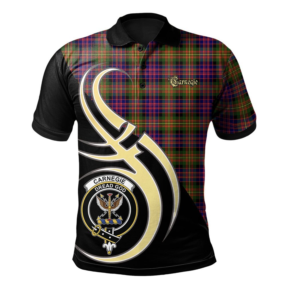 Carnegie Modern Tartan Polo Shirt - Believe In Me Style