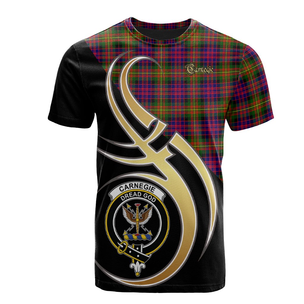 Carnegie Modern Tartan T-shirt - Believe In Me Style