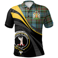 Cathcart Tartan Polo Shirt - Royal Coat Of Arms Style