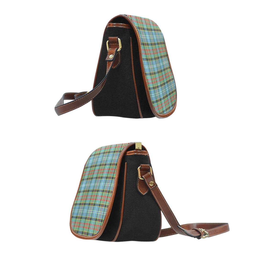 Cathcart Tartan Saddle Handbags