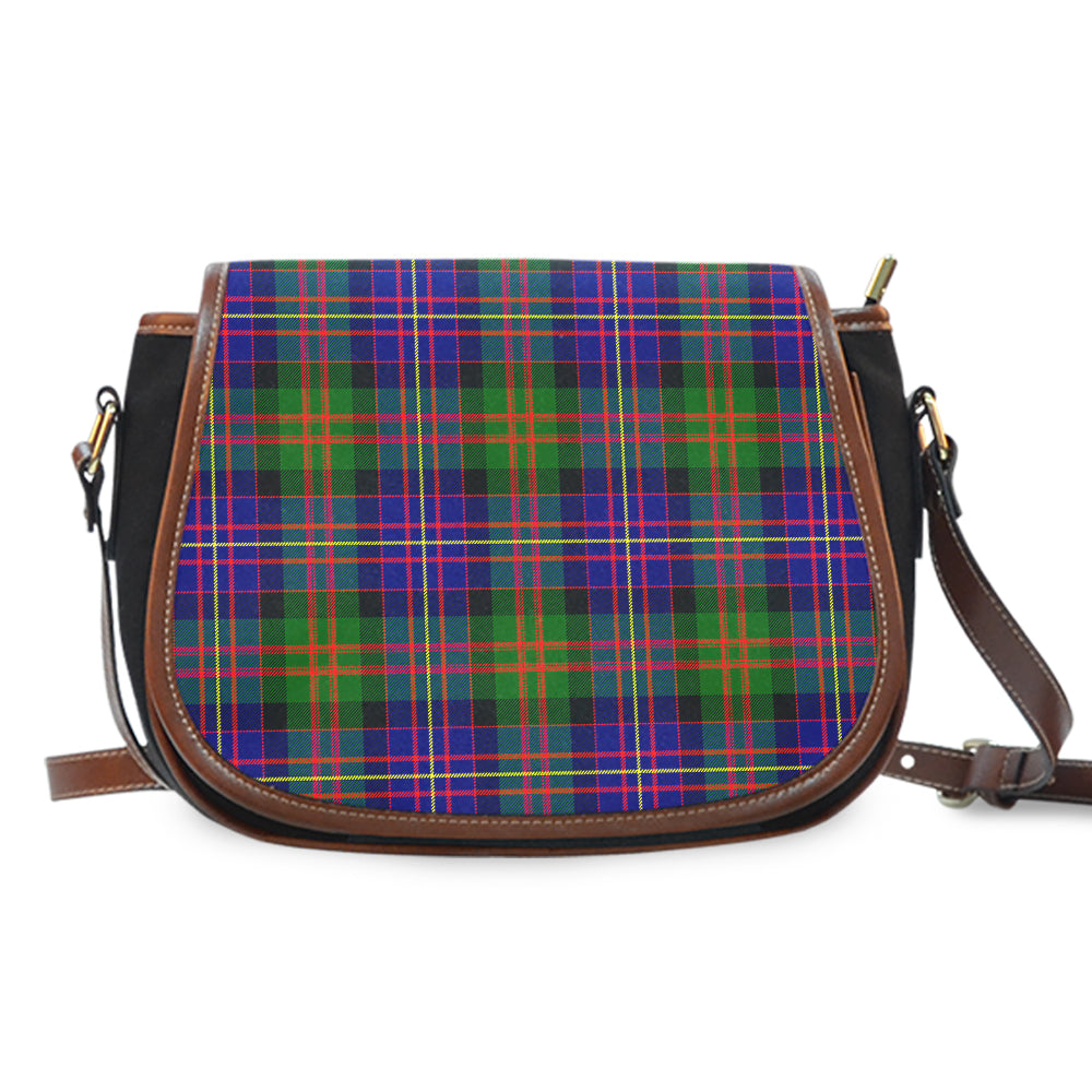 Chalmers Modern Tartan Saddle Handbags