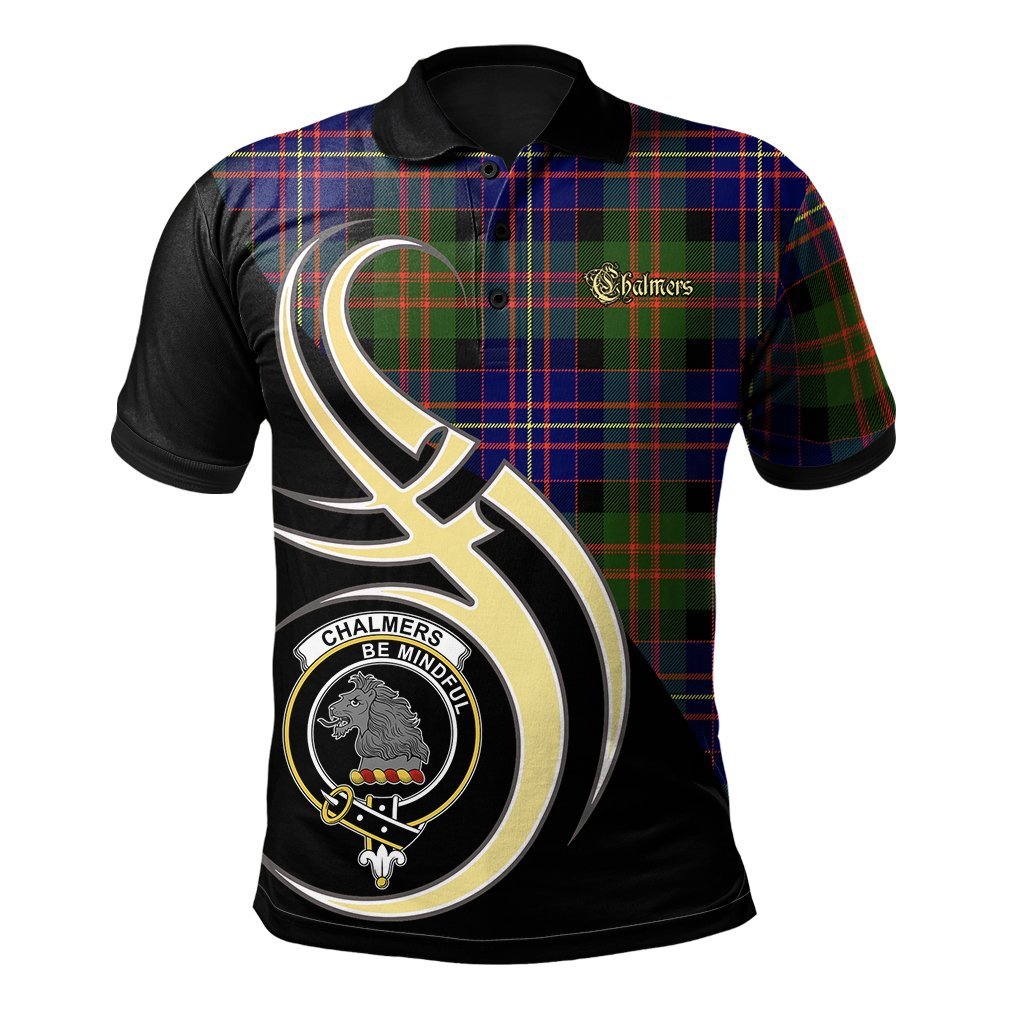 Chalmers Modern Tartan Polo Shirt - Believe In Me Style