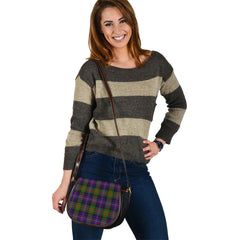 Chalmers Modern Tartan Saddle Handbags