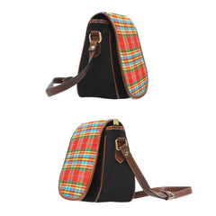 Chattan 01 Tartan Saddle Handbags