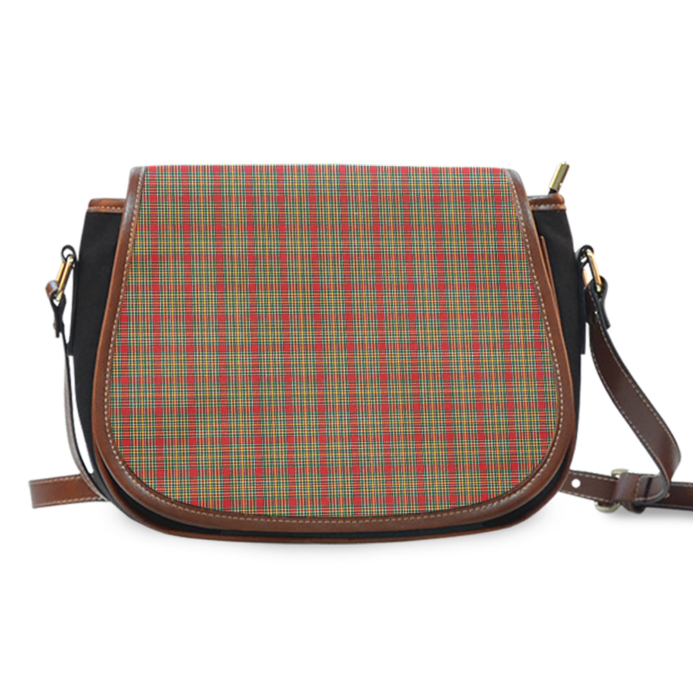 Chattan 02 Tartan Saddle Handbags