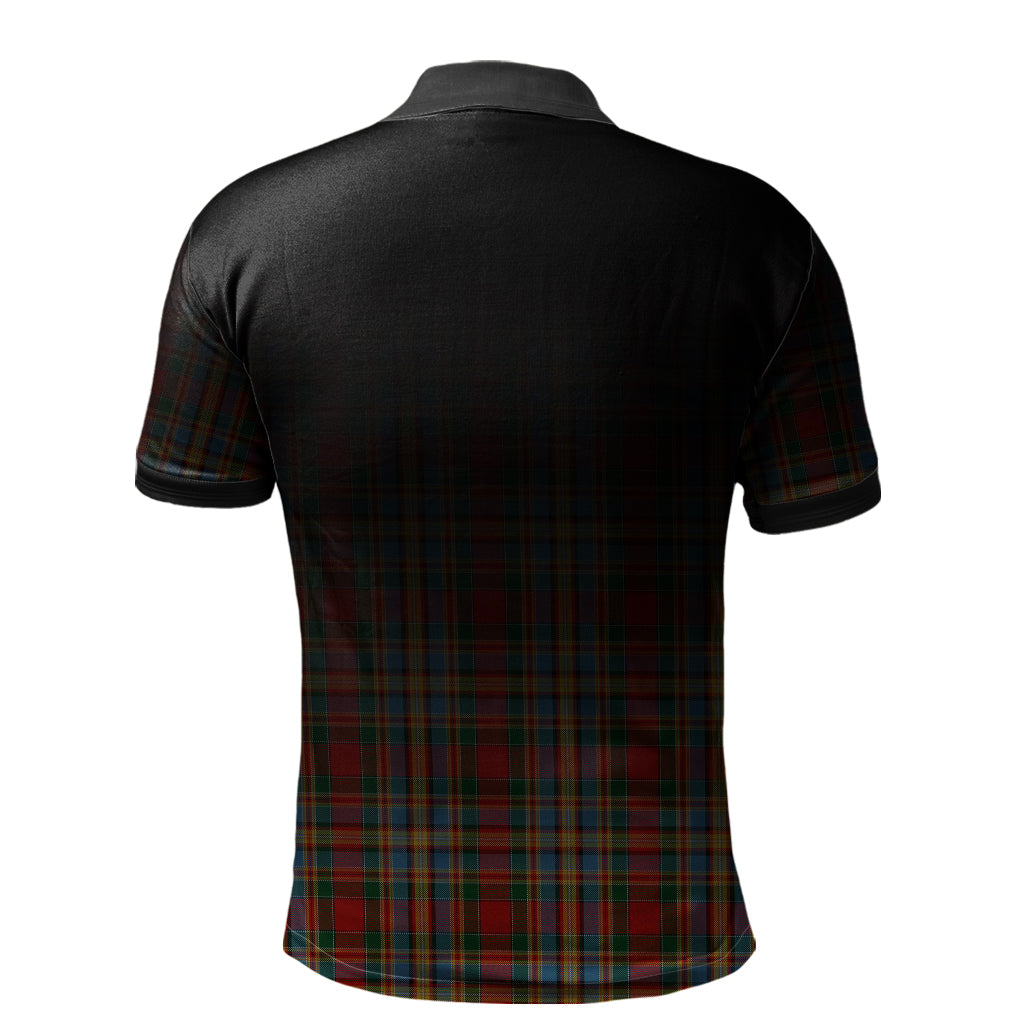 Chattan (Brown stripe) Tartan Polo Shirt - Alba Celtic Style