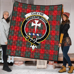 Cheyne Tartan Crest Quilt