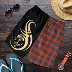 Chisholm Ancient Tartan Crest Men's Short PM8