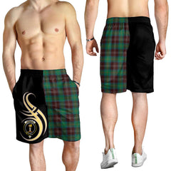Chisholm Hunting Ancient Tartan Crest Men's Short PM8