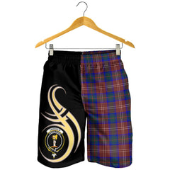 Chisholm Hunting Modern Tartan Crest Men's Short PM8