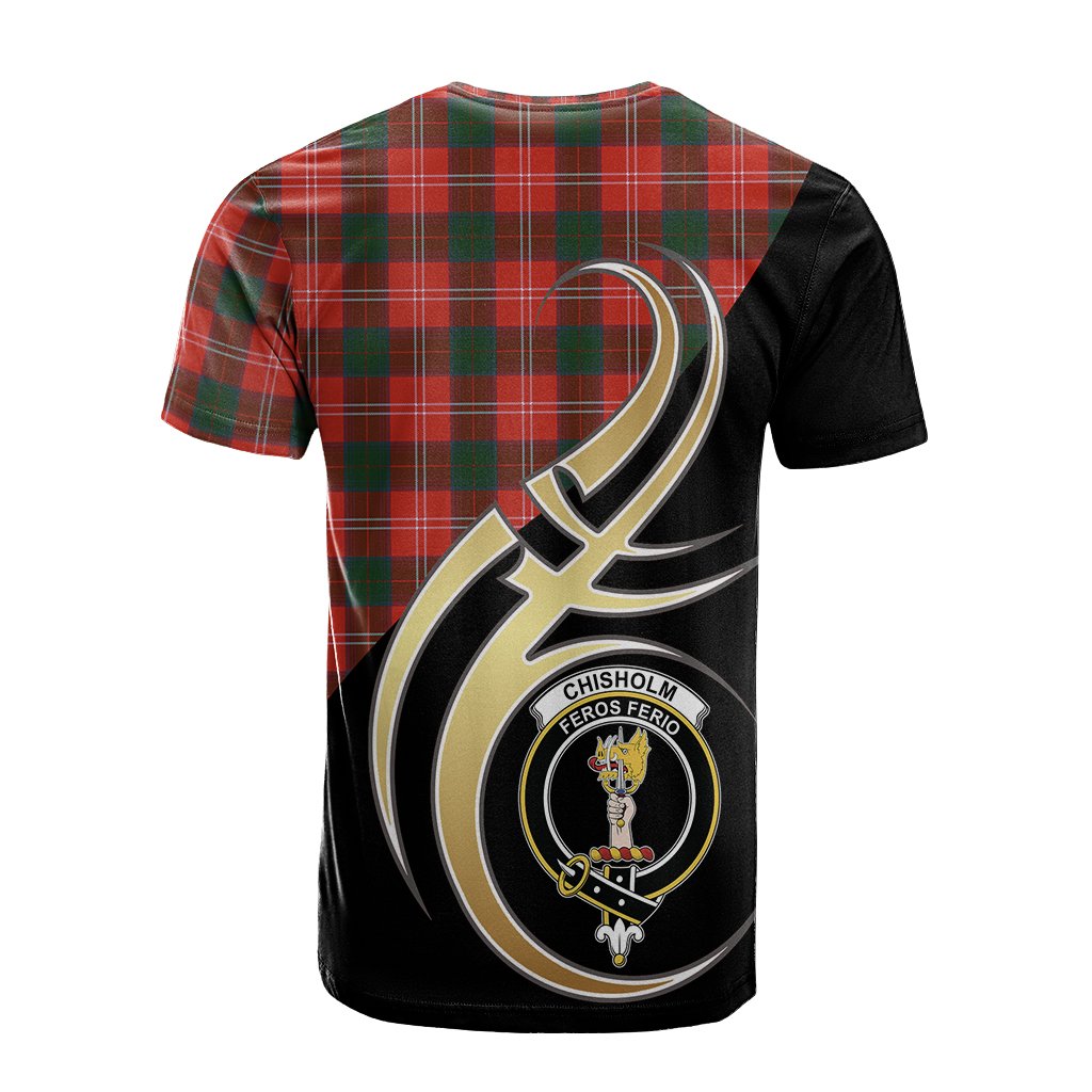 Chisholm Modern Tartan T-shirt - Believe In Me Style