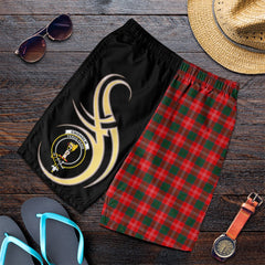 Chisholm Modern Tartan Crest Men's Short PM8