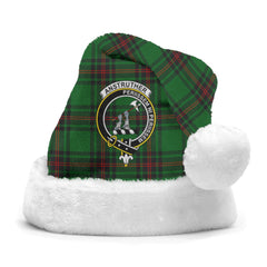 Anstruther Tartan Crest Christmas Hat