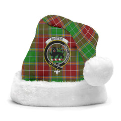 Baxter Modern Tartan Crest Christmas Hat