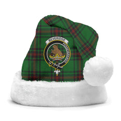 Beveridge Tartan Crest Christmas Hat