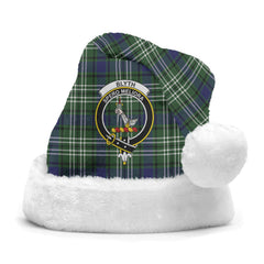Blyth Tartan Crest Christmas Hat