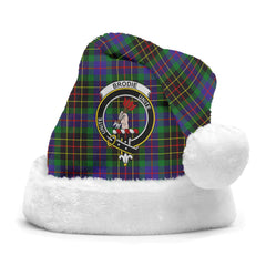 Brodie Hunting Modern Tartan Crest Christmas Hat