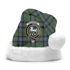 Cochrane Ancient Tartan Crest Christmas Hat