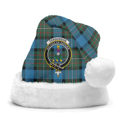 Fergusson Ancient Tartan Crest Christmas Hat