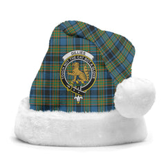 Gillies Ancient Tartan Crest Christmas Hat