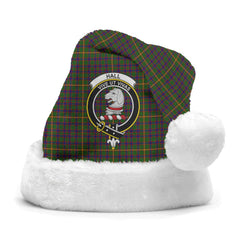 Hall Tartan Crest Christmas Hat