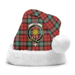 Kerr Ancient Tartan Crest Christmas Hat