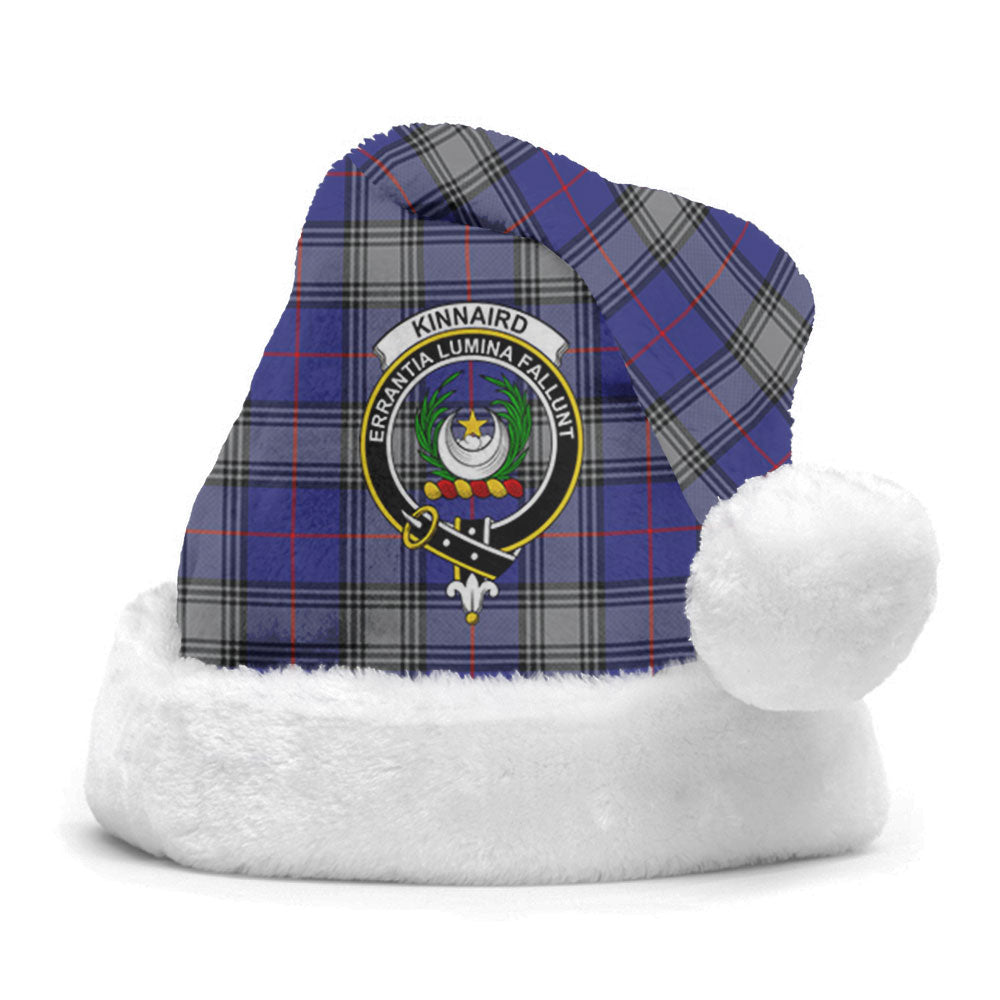 Kinnaird Tartan Crest Christmas Hat
