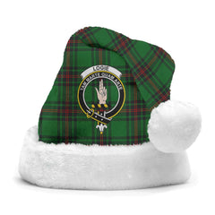 Logie Tartan Crest Christmas Hat