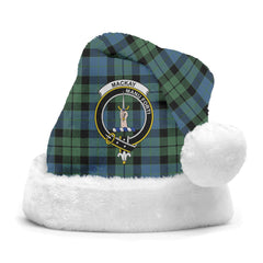 MacKay Ancient Tartan Crest Christmas Hat