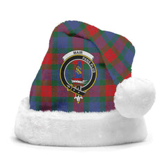 Mar Tartan Crest Christmas Hat