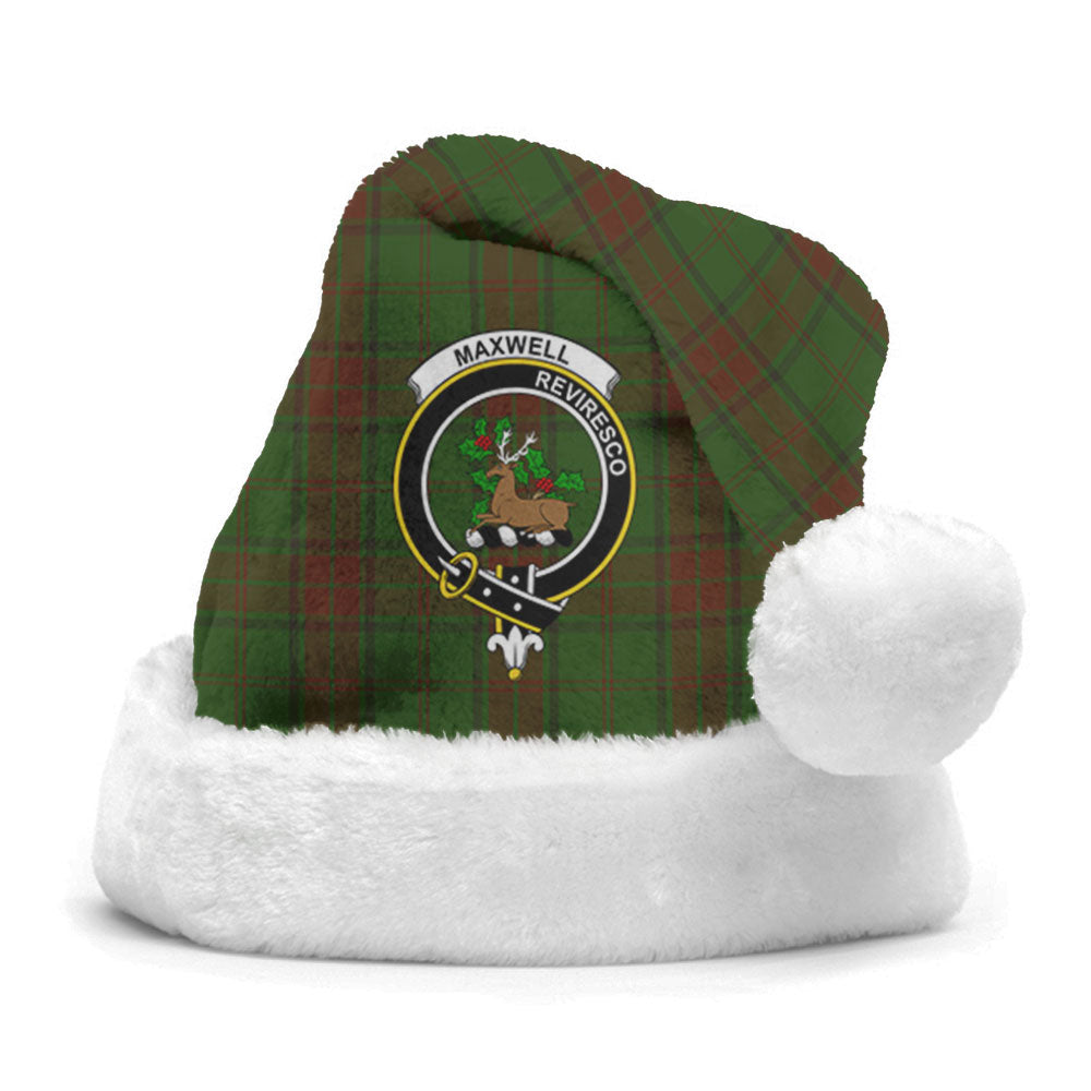 Maxwell Hunting Tartan Crest Christmas Hat