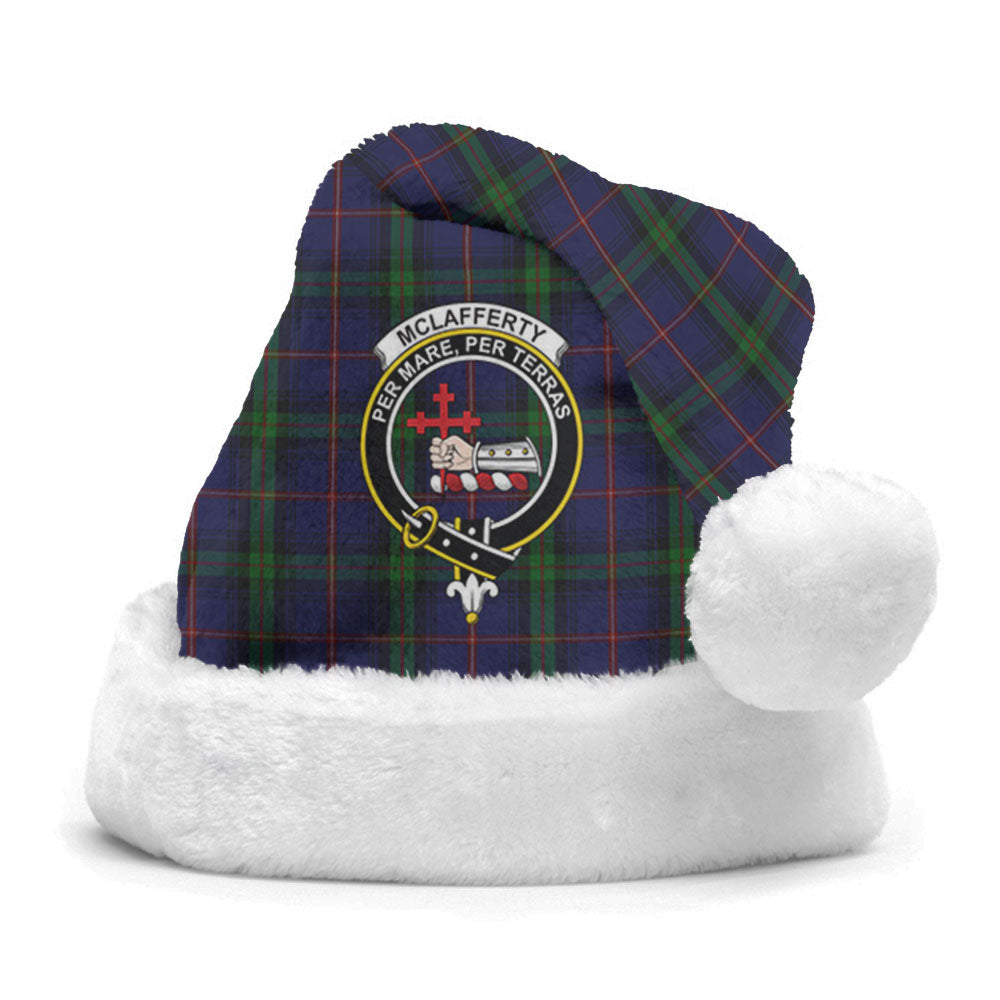 McLafferty Tartan Crest Christmas Hat