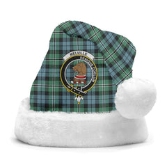 Melville Tartan Crest Christmas Hat
