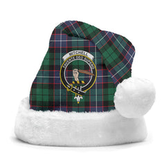 Mitchell Modern Tartan Crest Christmas Hat