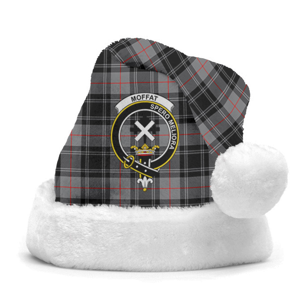 Moffat Modern Tartan Crest Christmas Hat