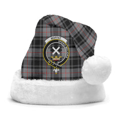 Moffat Modern Tartan Crest Christmas Hat