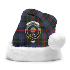 Nairn Tartan Crest Christmas Hat
