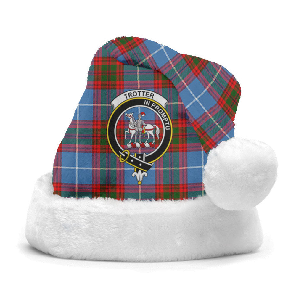 Trotter Tartan Crest Christmas Hat