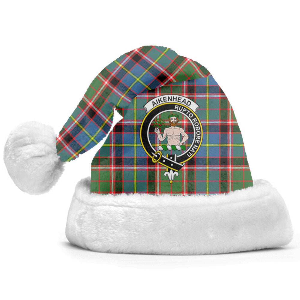 Aikenhead Tartan Crest Christmas Hat