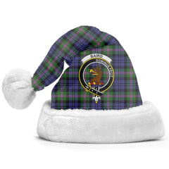 Baird Modern Tartan Crest Christmas Hat