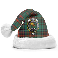 Buchan Ancient Tartan Crest Christmas Hat