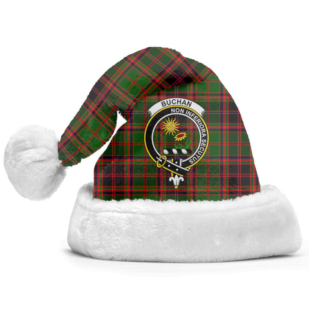 Buchan Modern Tartan Crest Christmas Hat