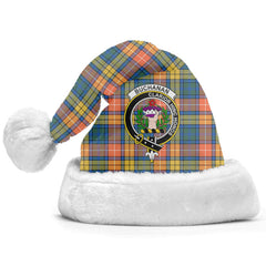 Buchanan Ancient Tartan Crest Christmas Hat
