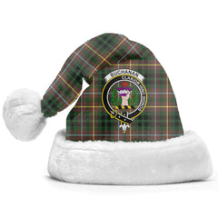 Buchanan Hunting Tartan Crest Christmas Hat