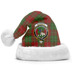 Burnett Tartan Crest Christmas Hat