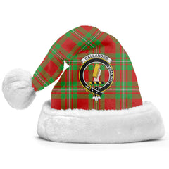 Callander Tartan Crest Christmas Hat