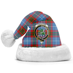 Crichton Tartan Crest Christmas Hat